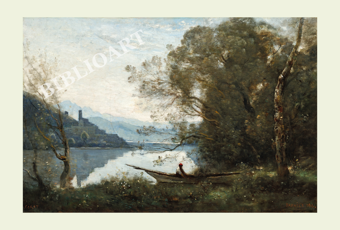 ruI|-R[-The Moored Boatman: Souvenir of an Italian Lake