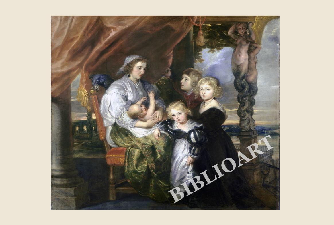 ruI|-[xX-Deborah Kip, Wife of Sir Balthasar Gerbier, and Her Children