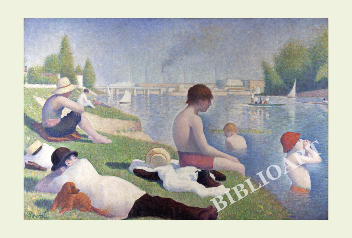 X[-Bathers in Asnieres