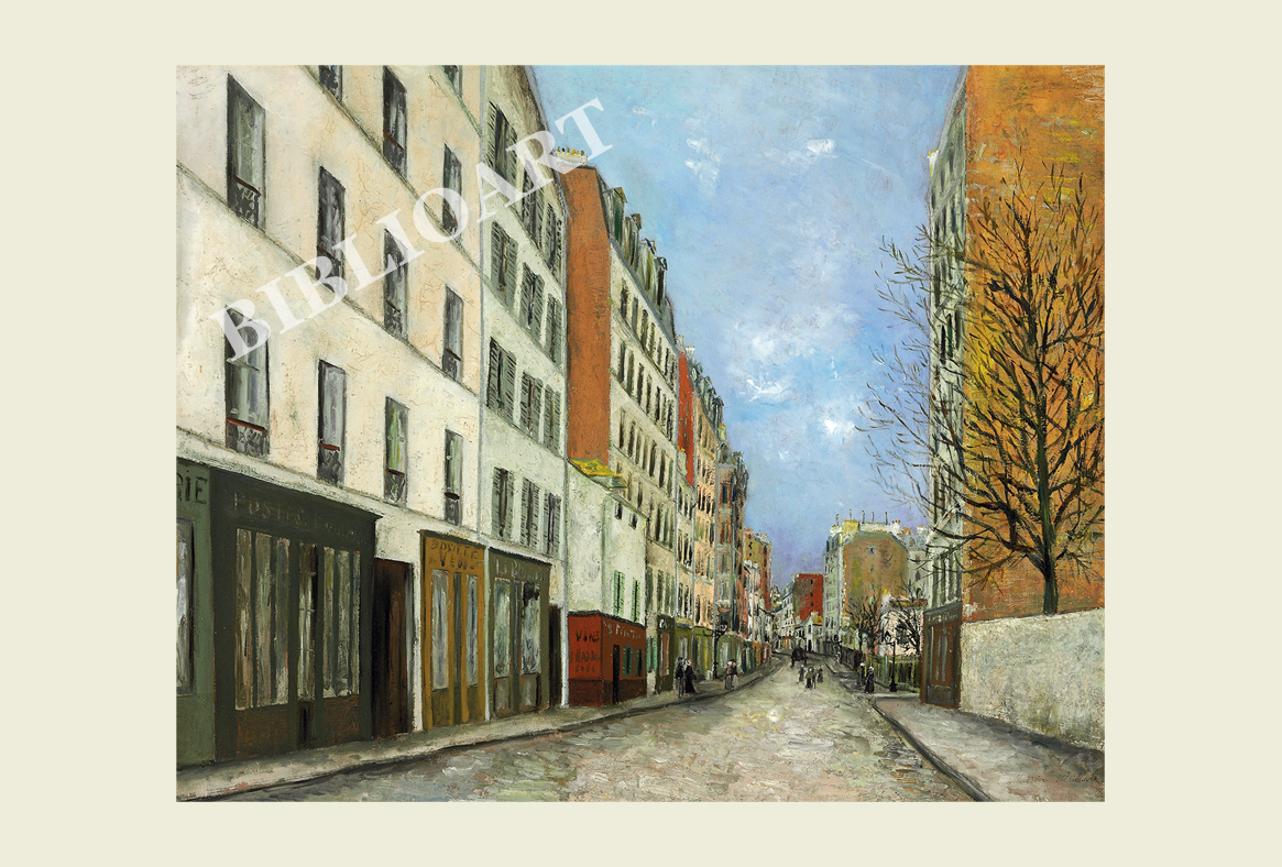 ruI|-g-La rue Marcadet a Montmartre