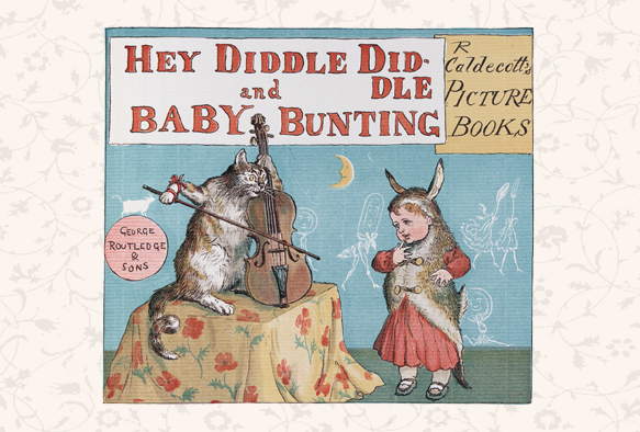 ビブリオポリ-コールデコット-Hey Diddle Diddle and Baby Bunting