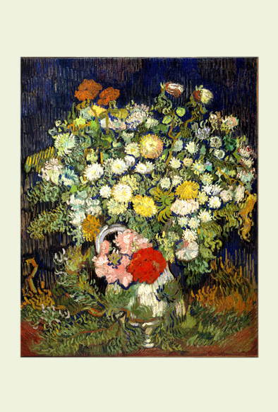 ruI|-Sbz-Bouquet of Flowers in a Vase