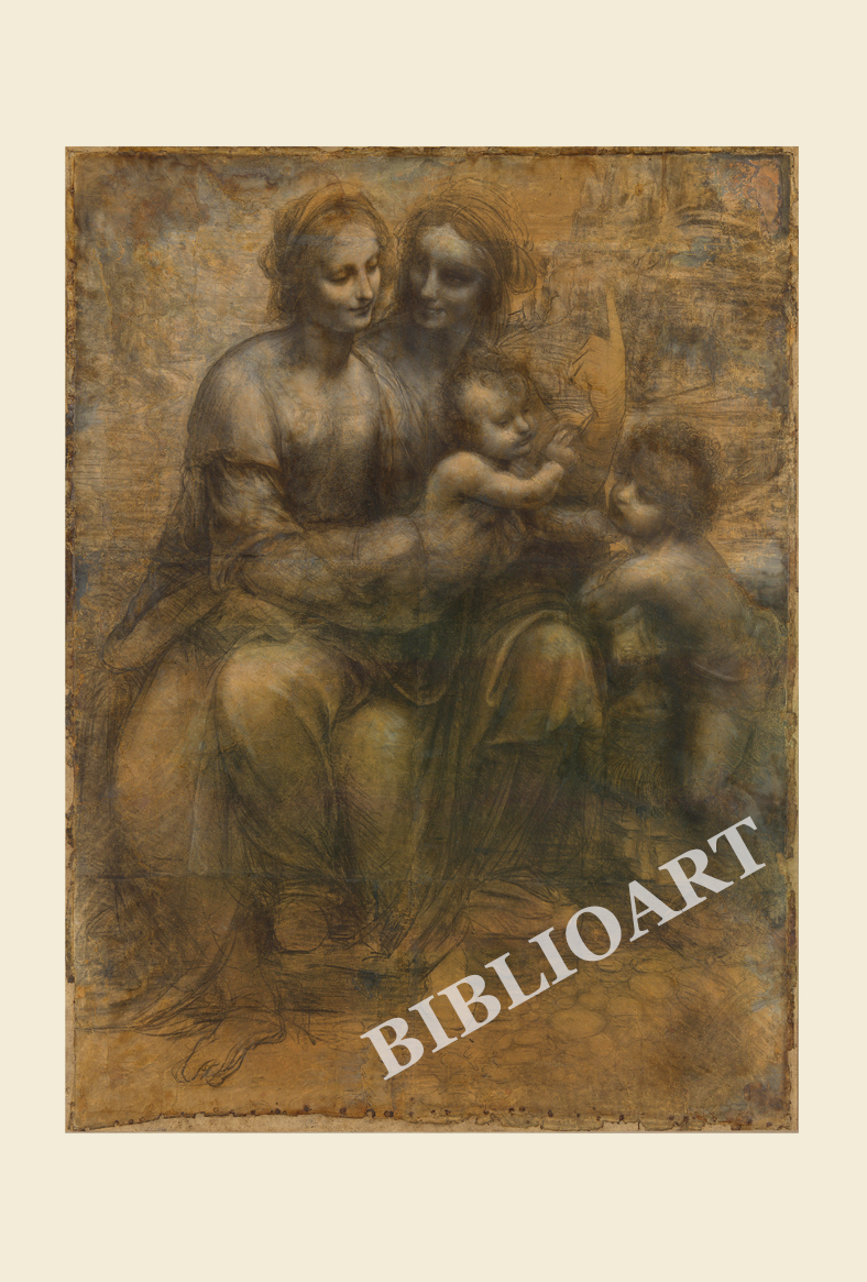 ビブリオポリ-ダヴィンチ-聖アンナと聖母子と幼児聖ヨハネ