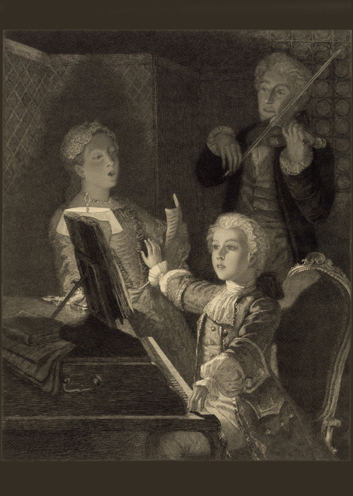 ビブリオポリ-モーツァルトの肖像画