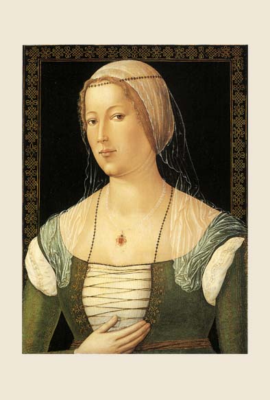 ビブリオポリ-チェッリーニ-若い女性の肖像画