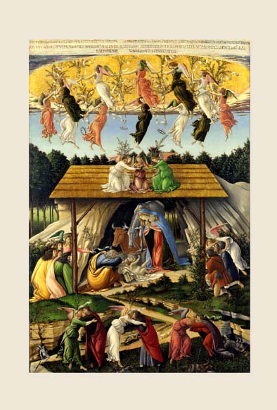 ビブリオポリ-ボッティチェリ-神秘的なキリストの降誕