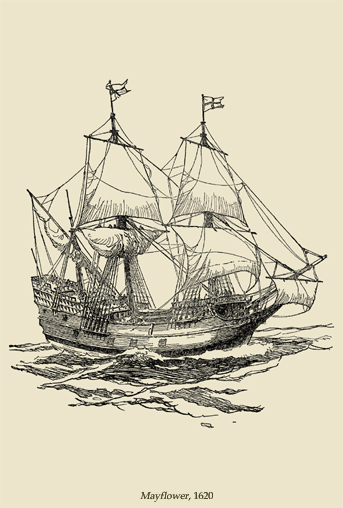 ビブリオポリ-帆船-メイフラワー号