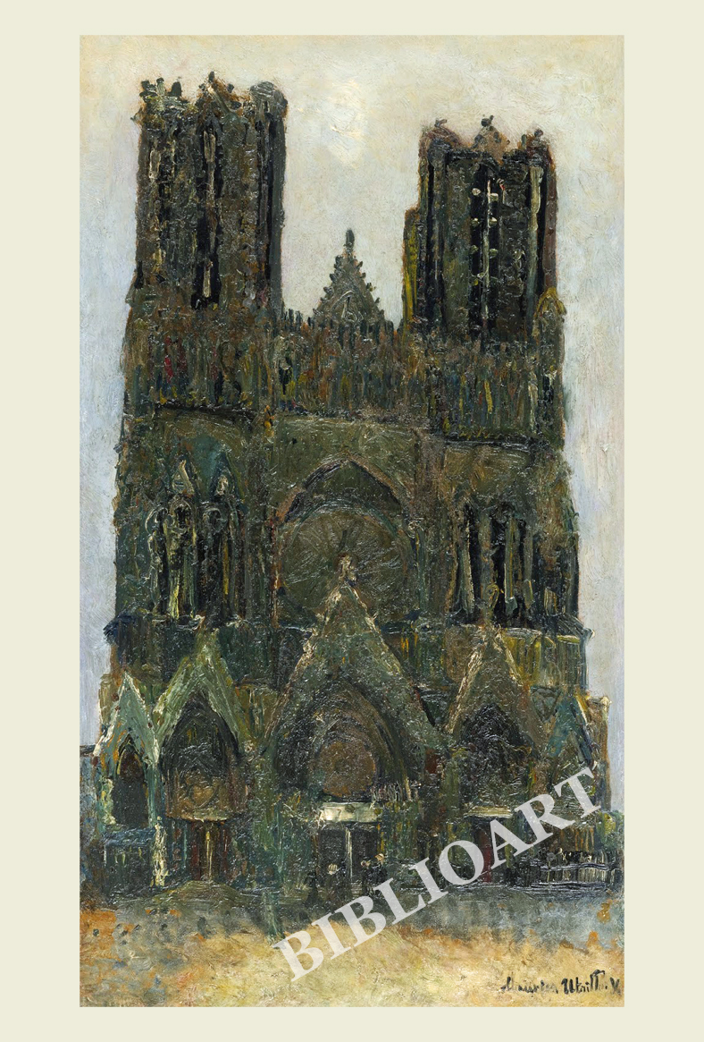 ビブリオポリ-ユトリロ-La cathedrale de Reims