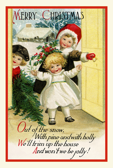 ビブリオポリ-クリスマスカード-子供